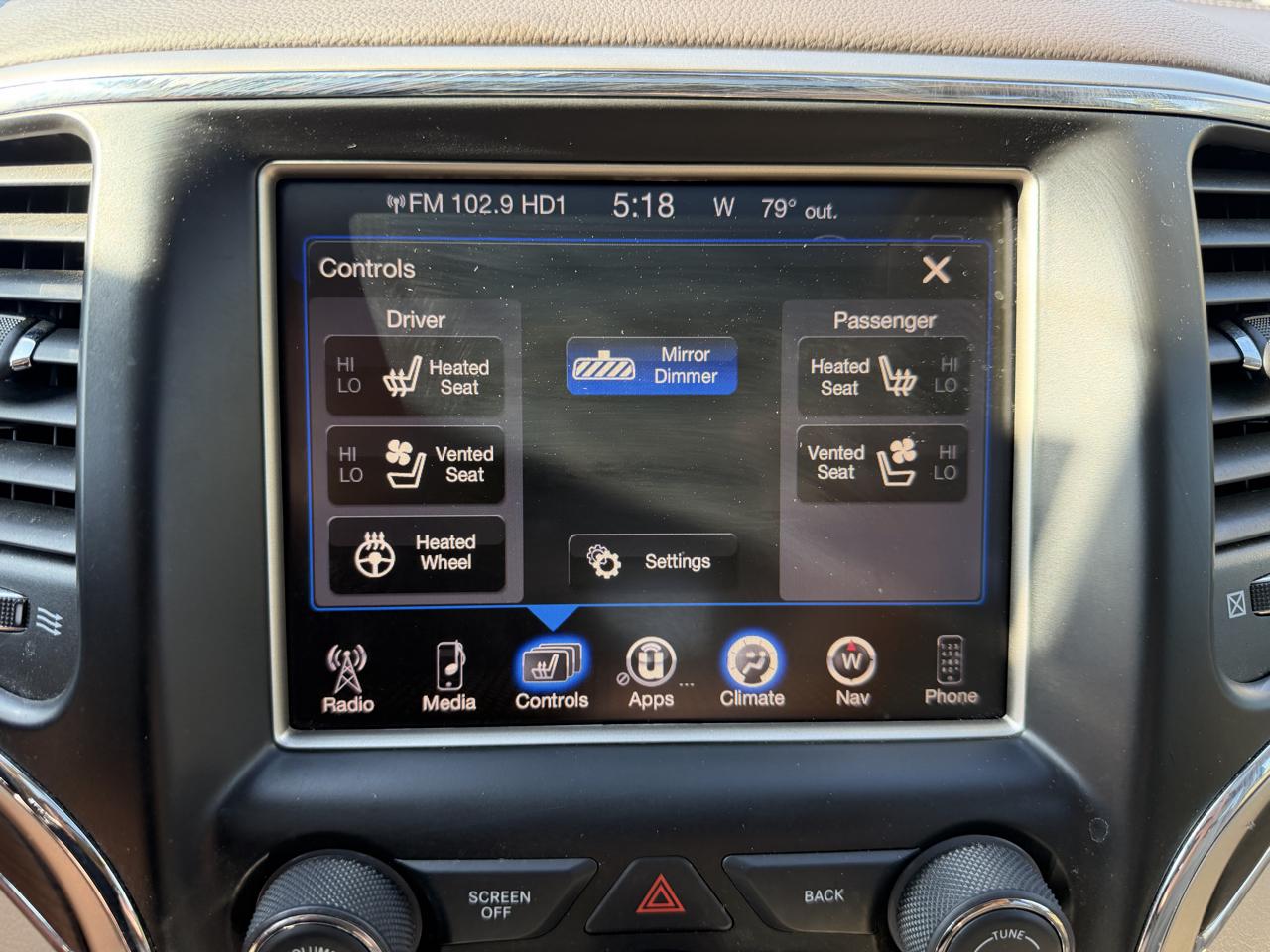 Jeep Grand Cherokee Overland 4WD 2015