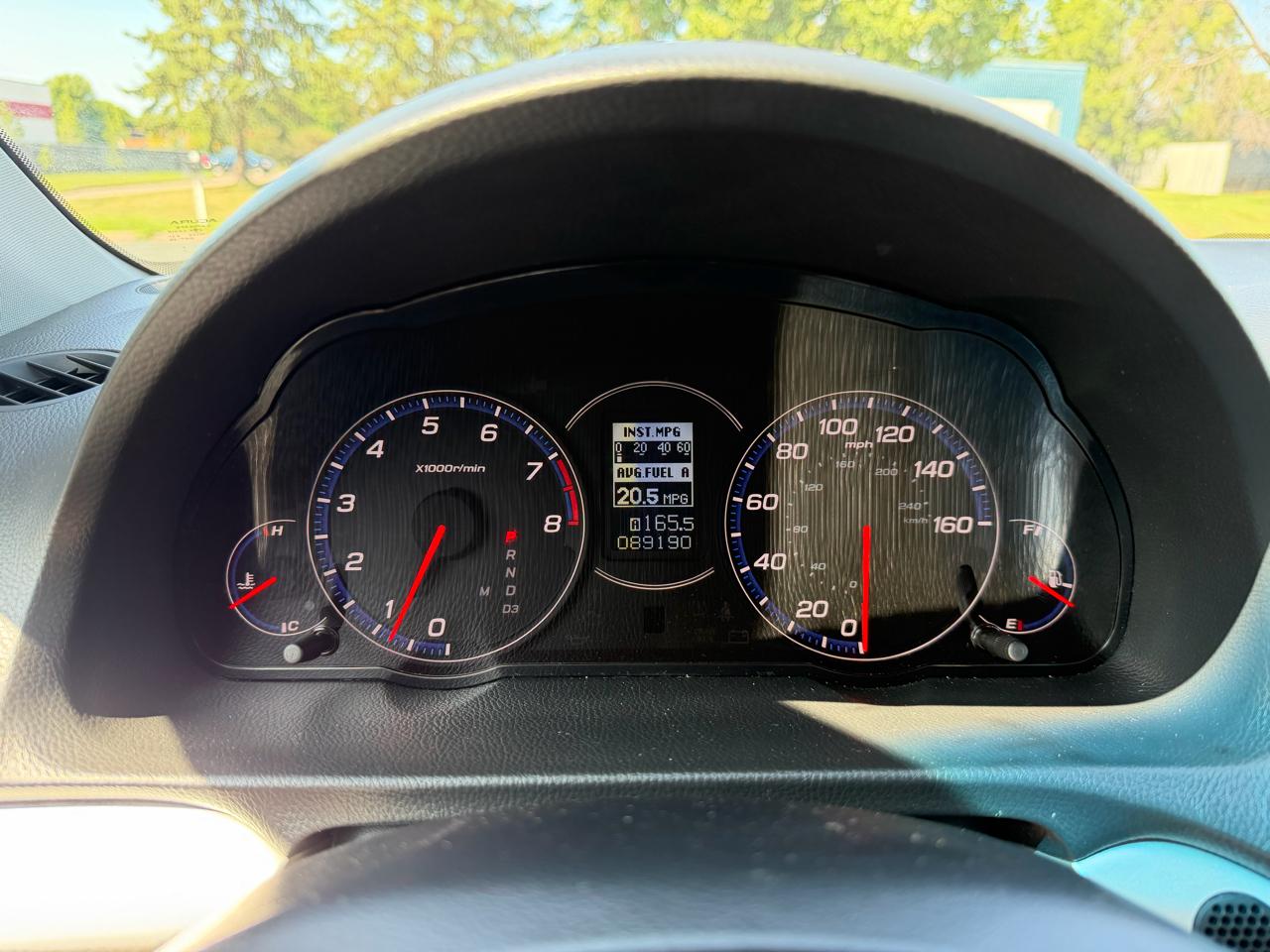 Acura TSX 5-speed AT 2007