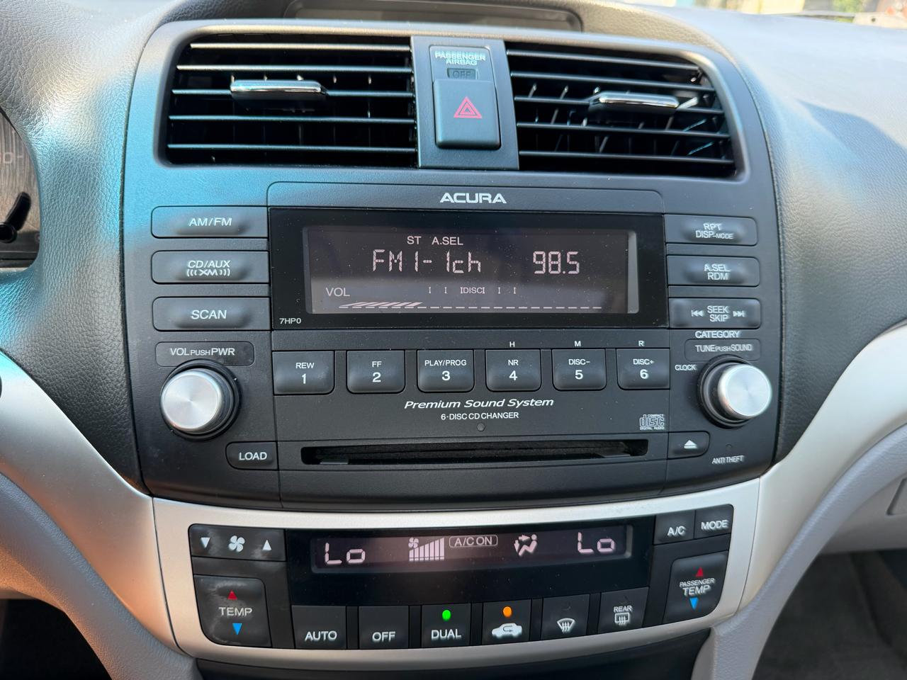 Acura TSX 5-speed AT 2007