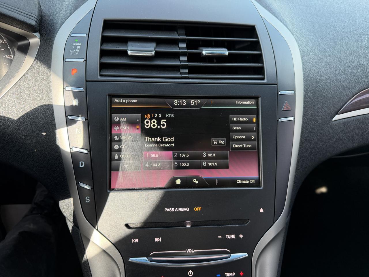 Lincoln MKZ AWD 2015