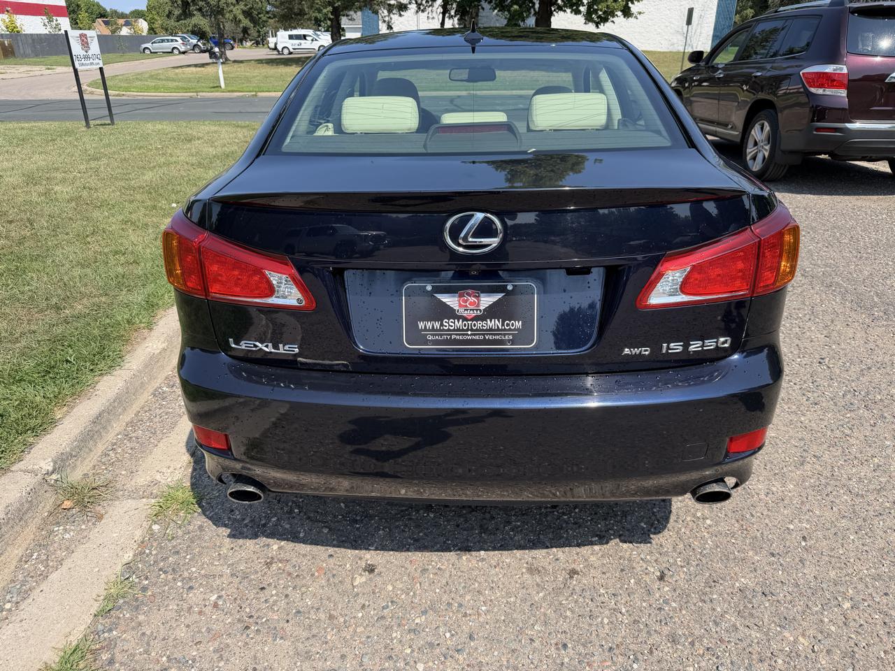 Lexus IS IS 250 AWD 6-Speed Sequential 2009