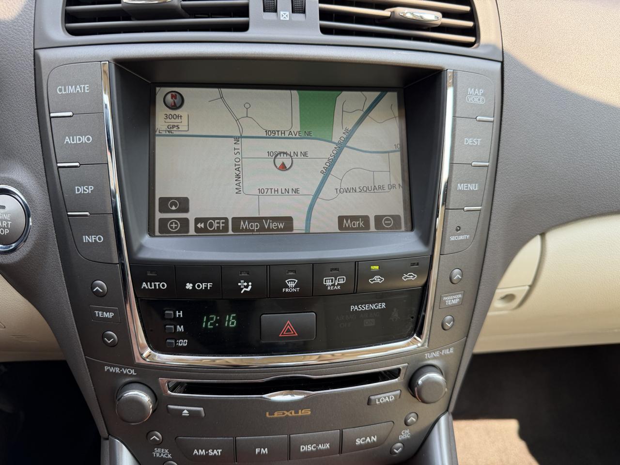 Lexus IS IS 250 AWD 6-Speed Sequential 2009
