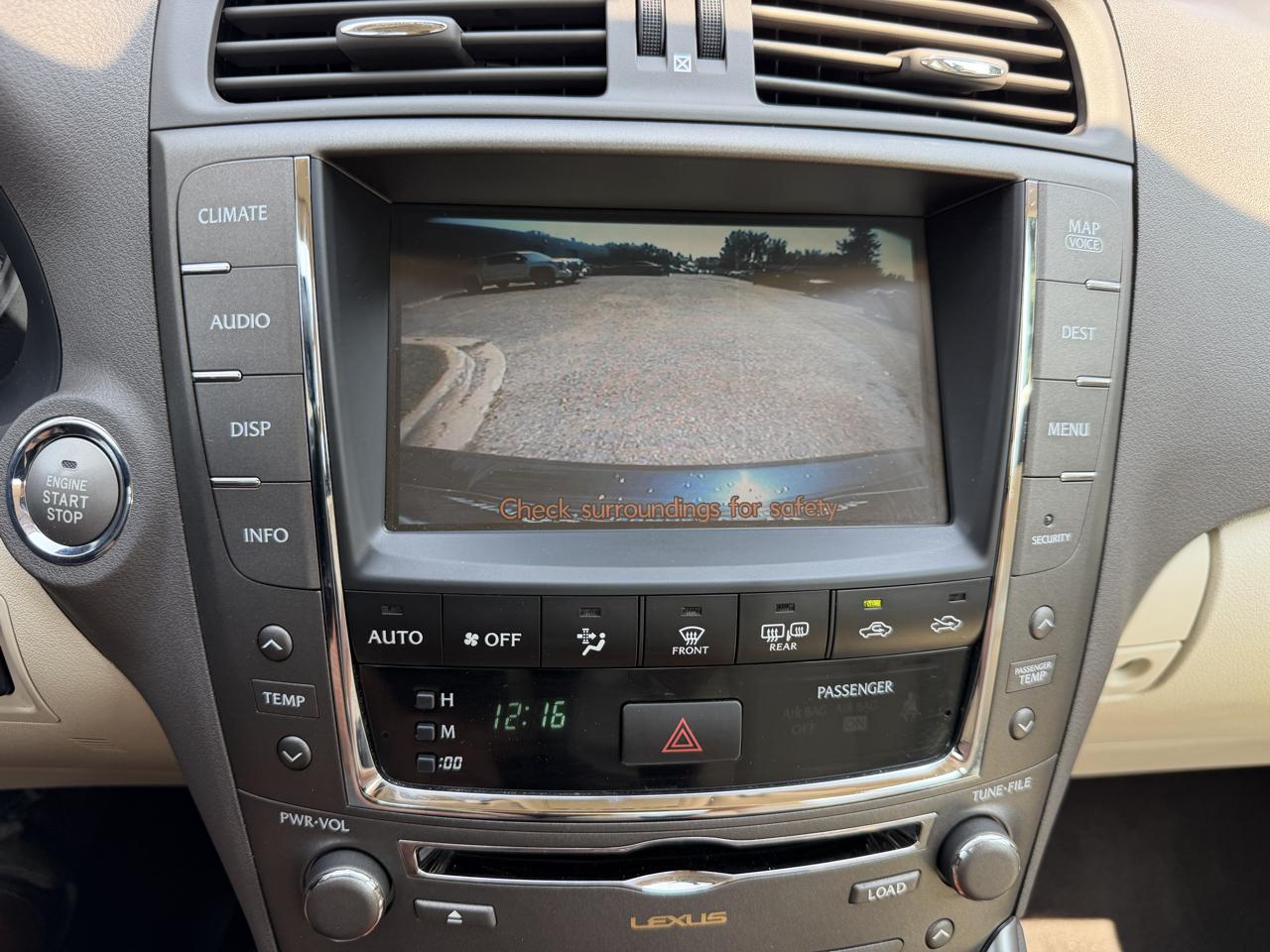 Lexus IS IS 250 AWD 6-Speed Sequential 2009