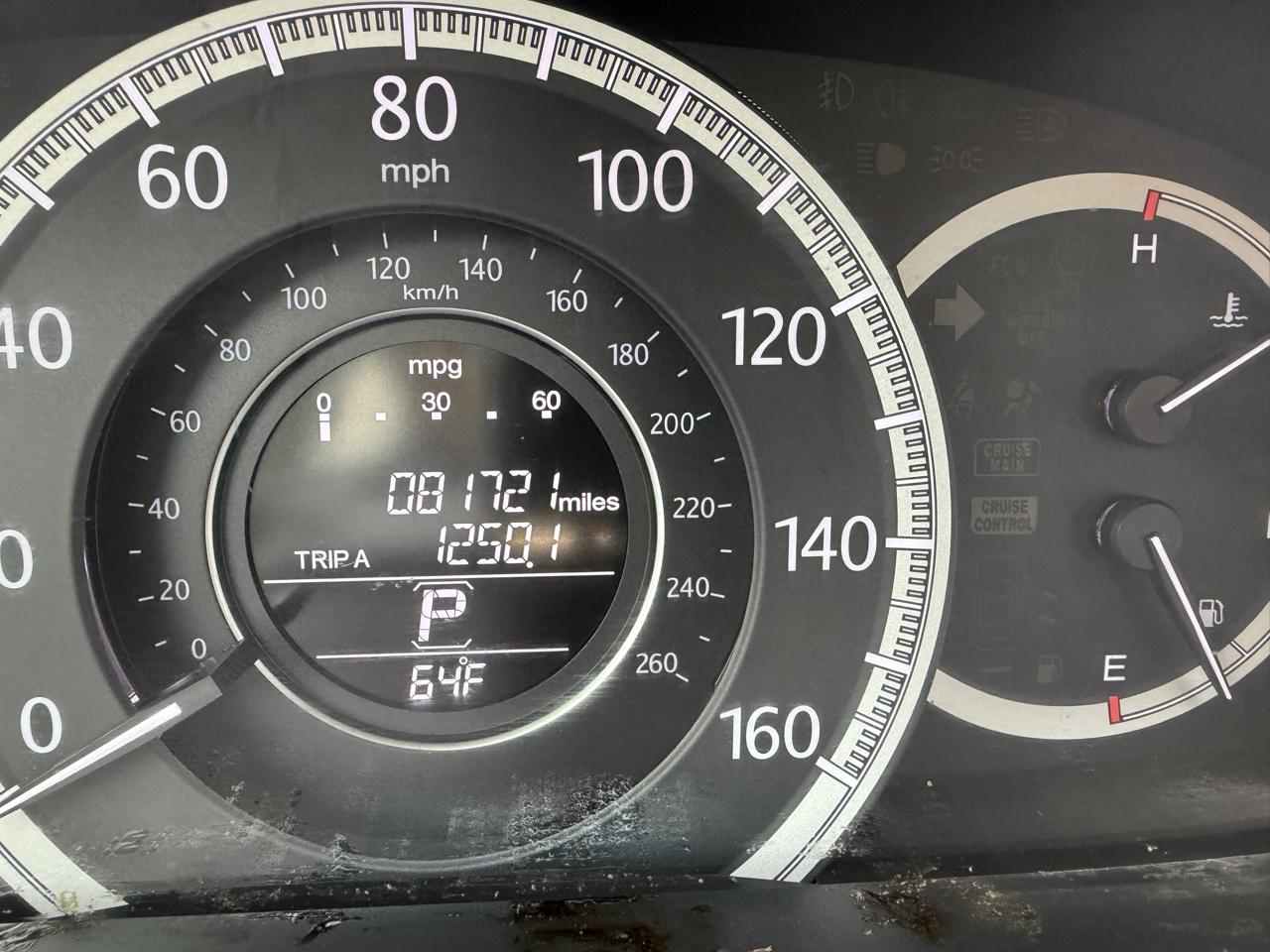 Honda Accord EX-L V6 Sedan AT 2014