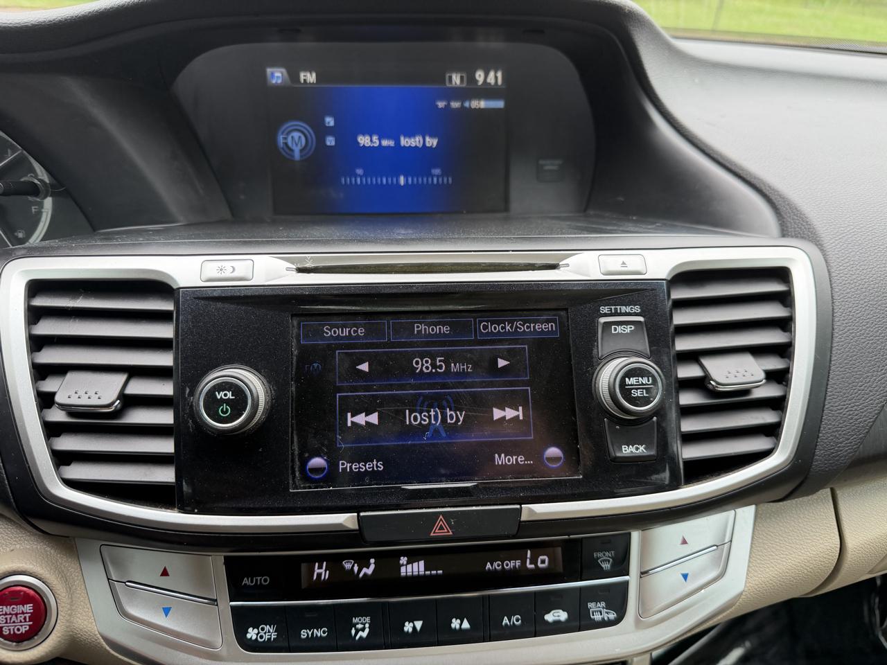 Honda Accord EX-L V6 Sedan AT 2014