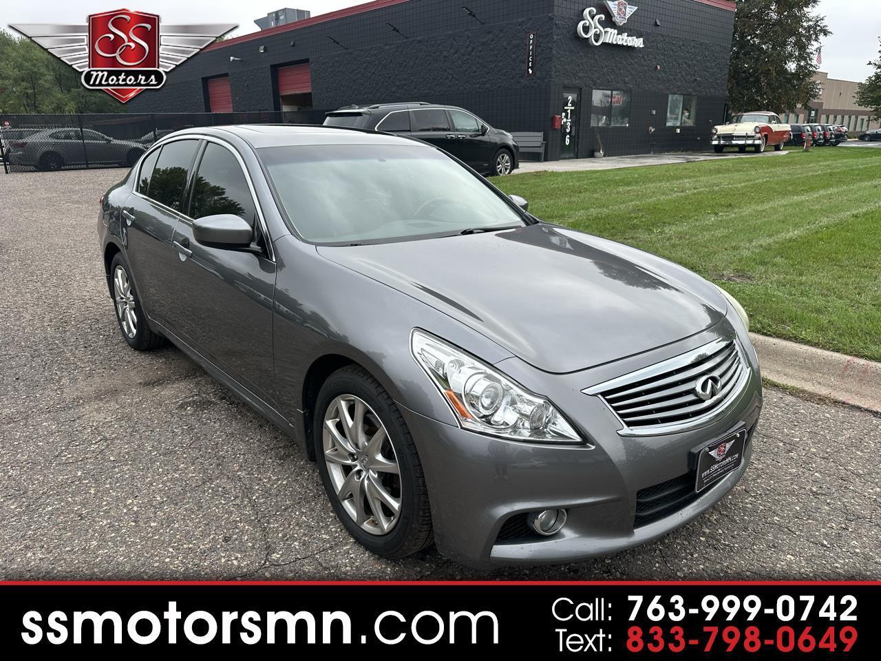Infiniti G Sedan G37x AWD 2011