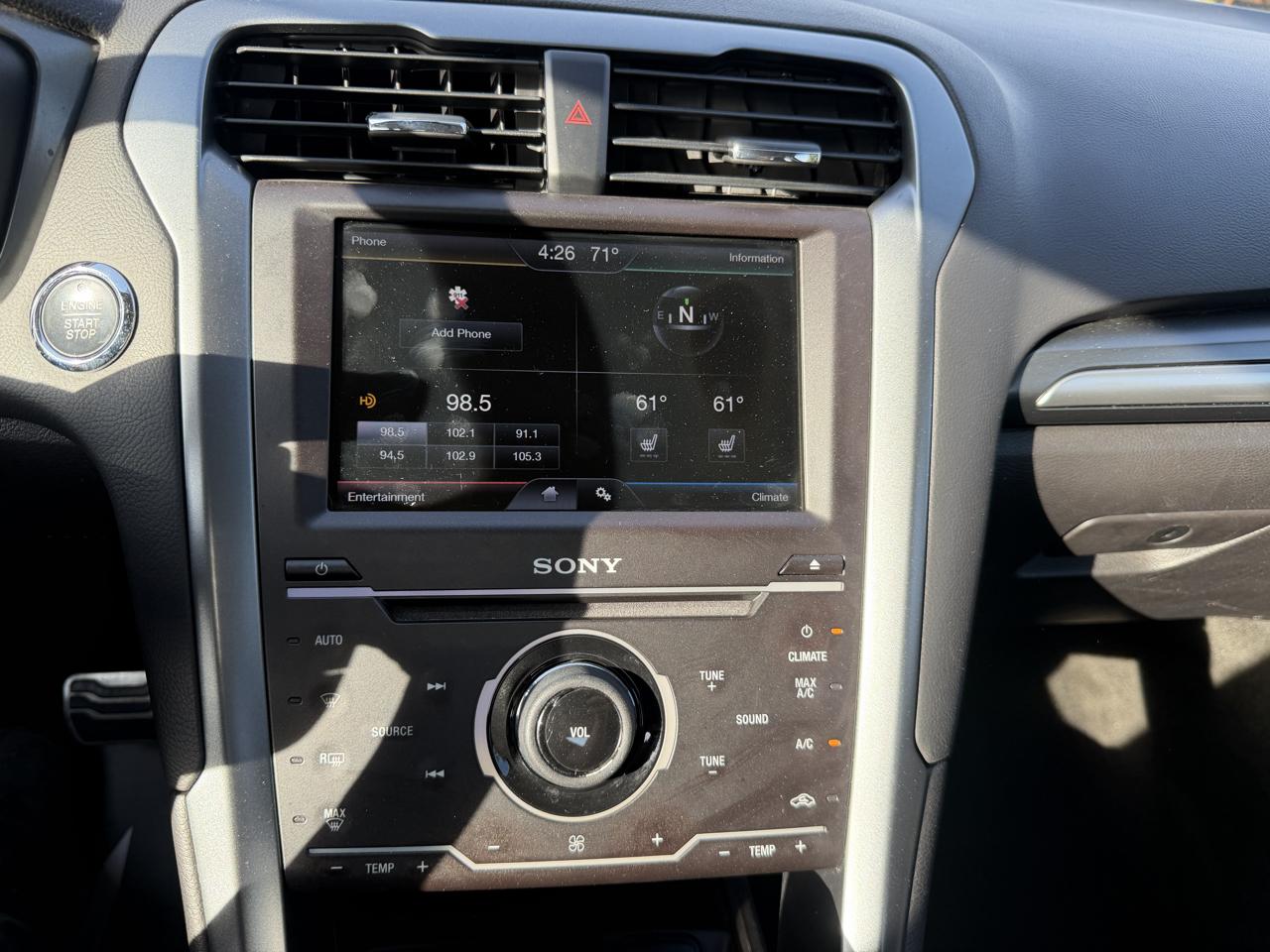 Ford Fusion Titanium 2015