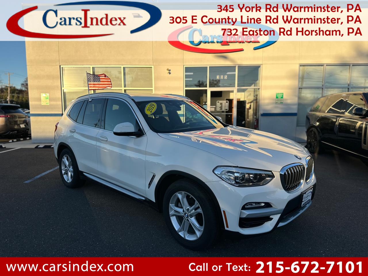 2019 BMW X3 sDrive30i Sports Activity Vehicle