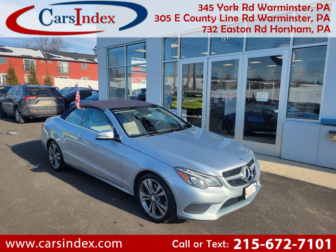 2016 Mercedes-Benz E-Class 2dr Cabriolet E 400 RWD