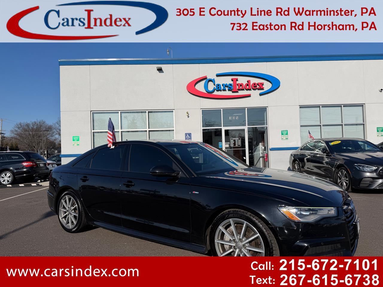 2018 Audi A6 2.0 TFSI Premium quattro AWD