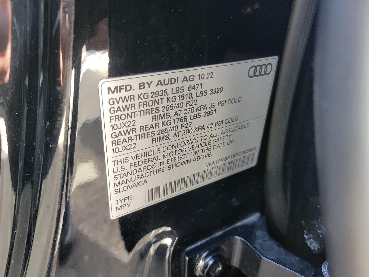 Audi Q8 Prestige 55 TFSI quattro 2023