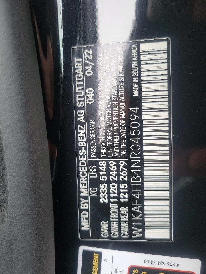 Mercedes-Benz C-Class C 300 4MATIC Sedan 2022