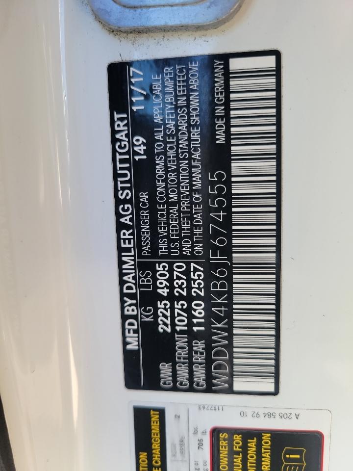 Mercedes-Benz C-Class C 300 4MATIC Cabriolet 2018