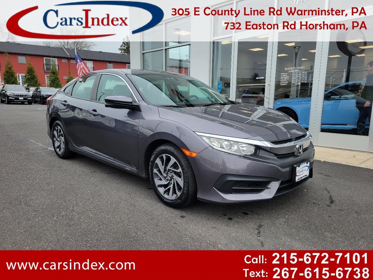 2017 Honda Civic Sedan EX CVT