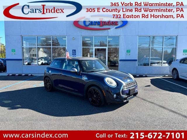 Blue 2017 MINI Cooper S 2-Door Hatchback FWD Hatchback Front-Wheel Drive Automatic