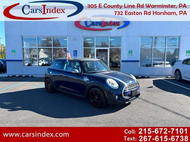 Blue 2017 MINI Cooper S 2-Door Hatchback FWD Hatchback Front-Wheel Drive 6-Speed Automatic