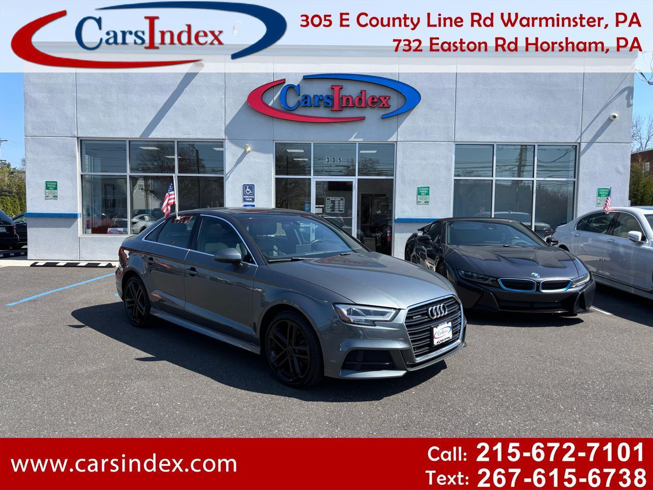 2018 Audi A3 Sedan 2.0 TFSI Premium Plus quattro AWD