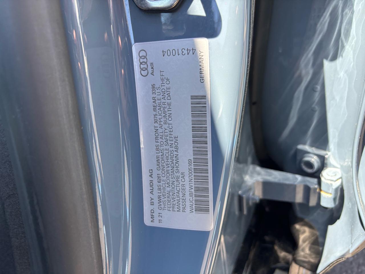 Audi e-tron GT Premium Plus quattro 2022