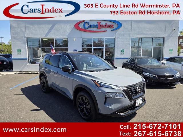 Gray 2023 Nissan Rogue SV Midnight Edition AWD SUV / Crossover Continuously Variable Transmission