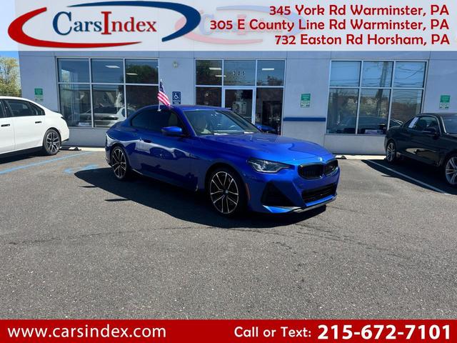 Blue 2023 BMW 2 Series 230i Coupe xDrive AWD Coupe All-Wheel Drive 8-Speed Automatic