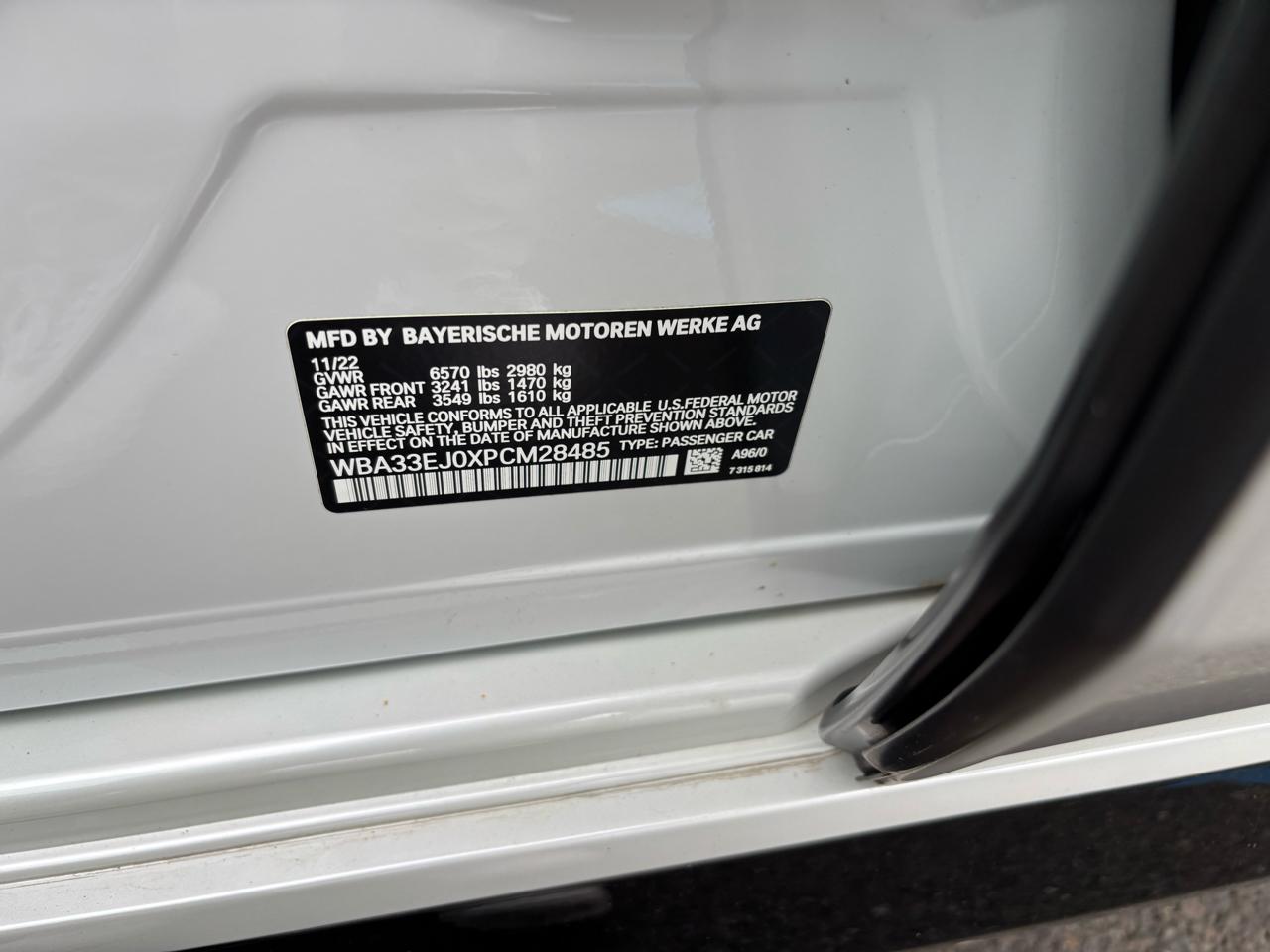 BMW 7 Series  2023