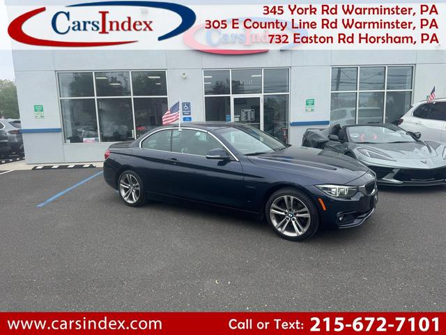 Black 2018 BMW 4 Series 430i xDrive Convertible AWD Convertible All-Wheel Drive 8-Speed Automatic