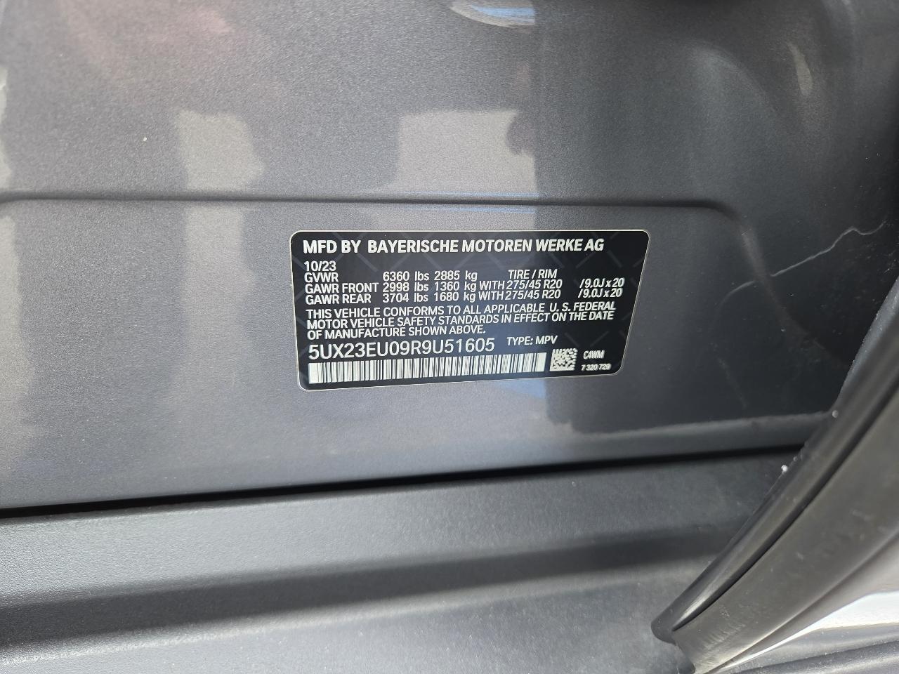 BMW X5 xDrive40i Sports Activity Vehicle 2024