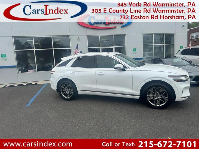 White 2023 Genesis GV70 2.5T Select AWD SUV / Crossover 8-Speed Automatic