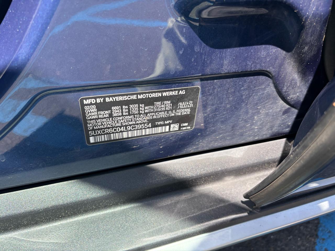 BMW X5 xDrive40i Sports Activity Vehicle 2020