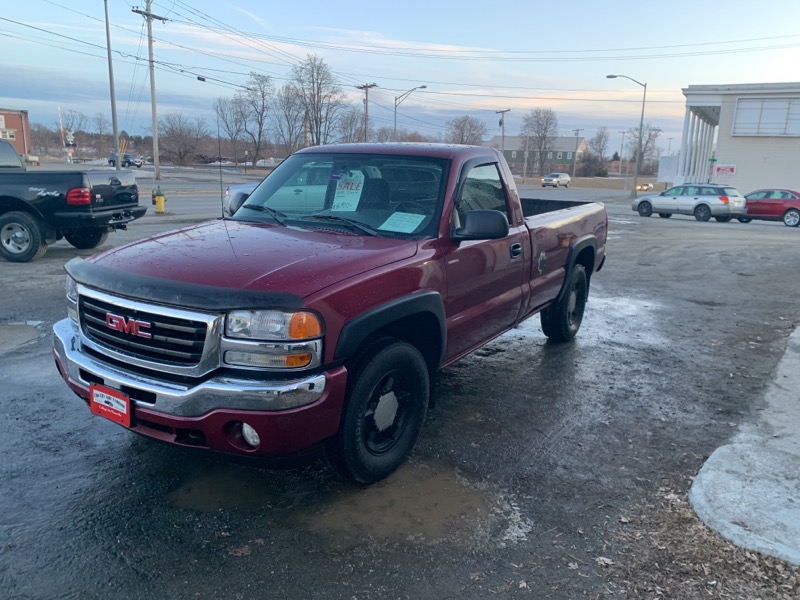 Used 2006 GMC Sierra 1500 Reg. Cab 8ft. Bed 4WD for Sale in Waterville ME 04901 Elm City Auto