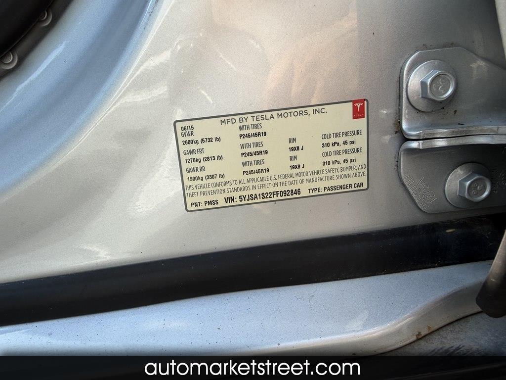 2015 Tesla Model S 70D FREE SUPERCHARGER