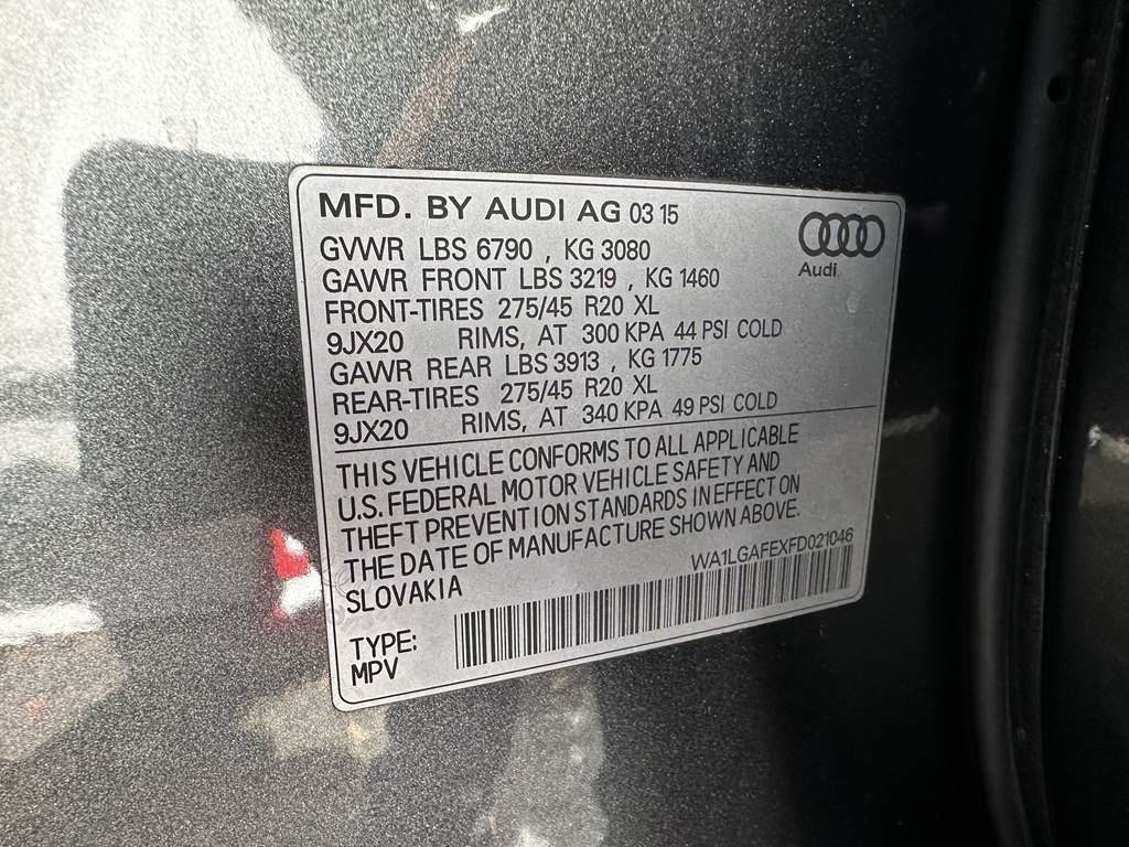 Audi Q7  2015