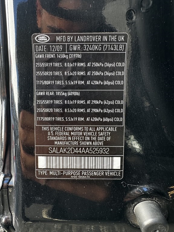 2010 Land Rover LR4 HSE LUXURY