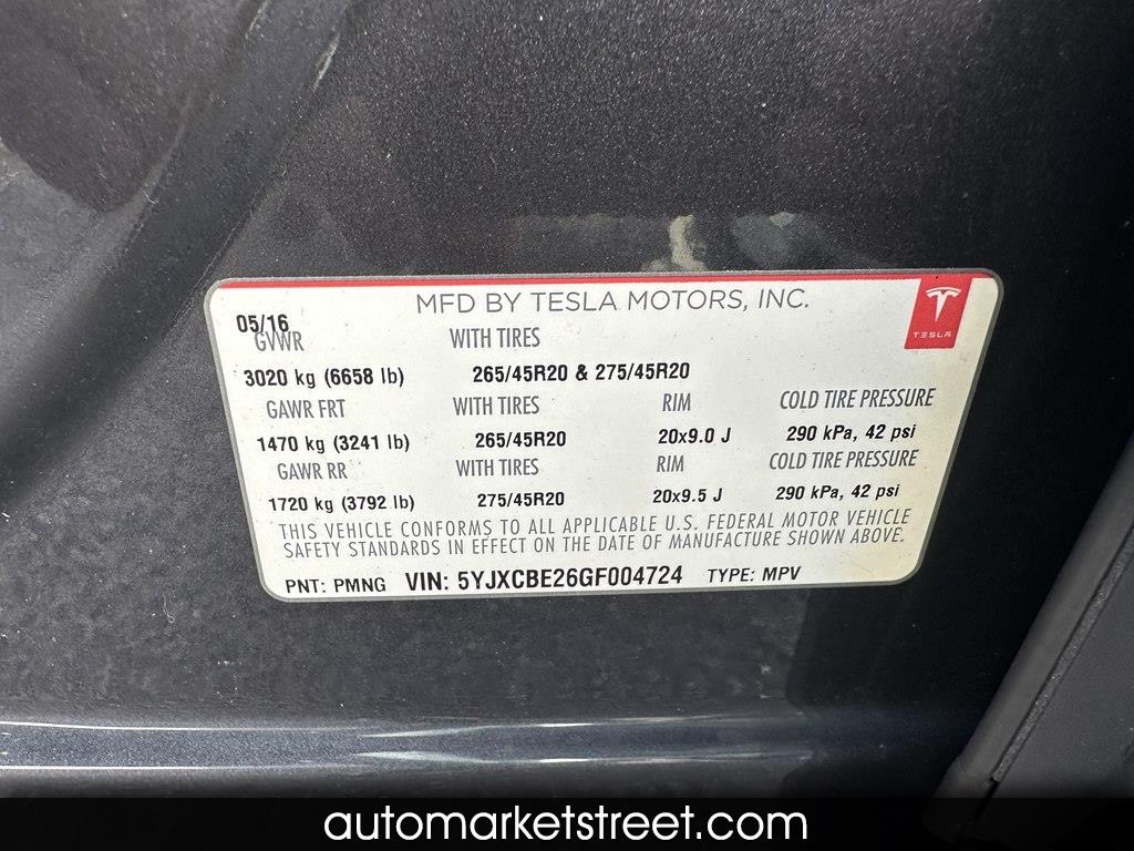 2016 Tesla Model X 90D FREE SUPERCHARGER