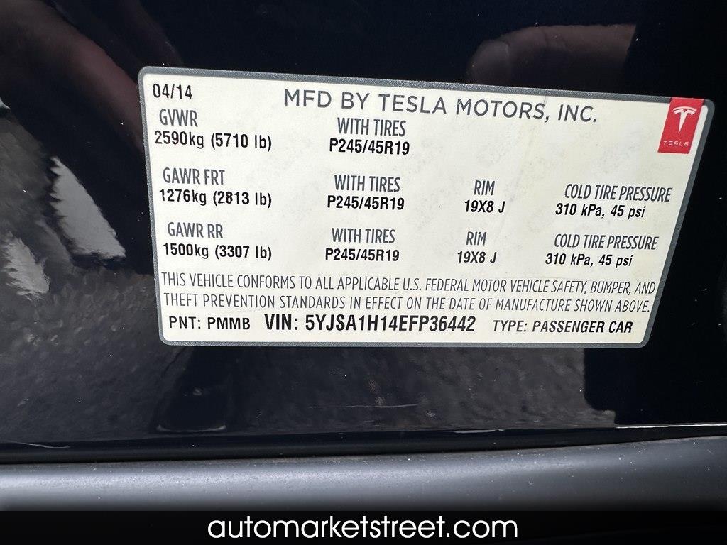 2014 Tesla Model S P85 FREE SUPERCHARGER