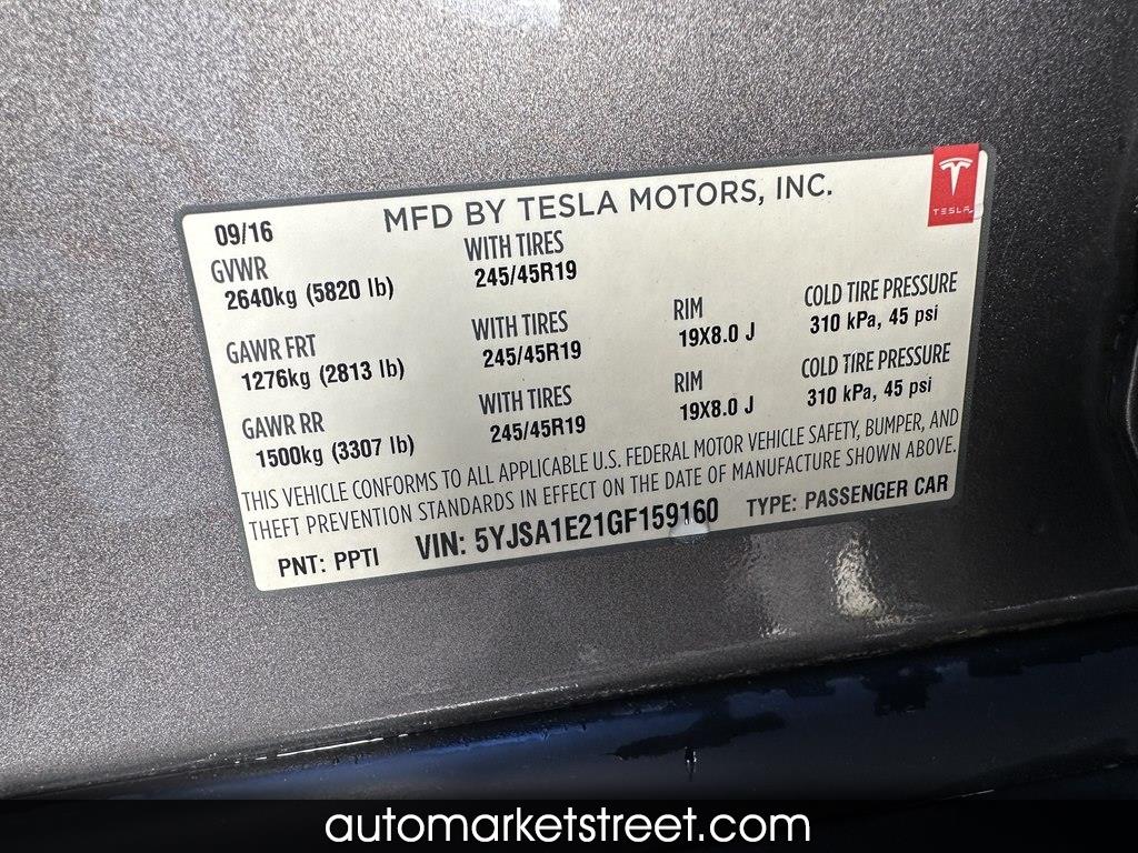 2016 Tesla Model S 90D AWD