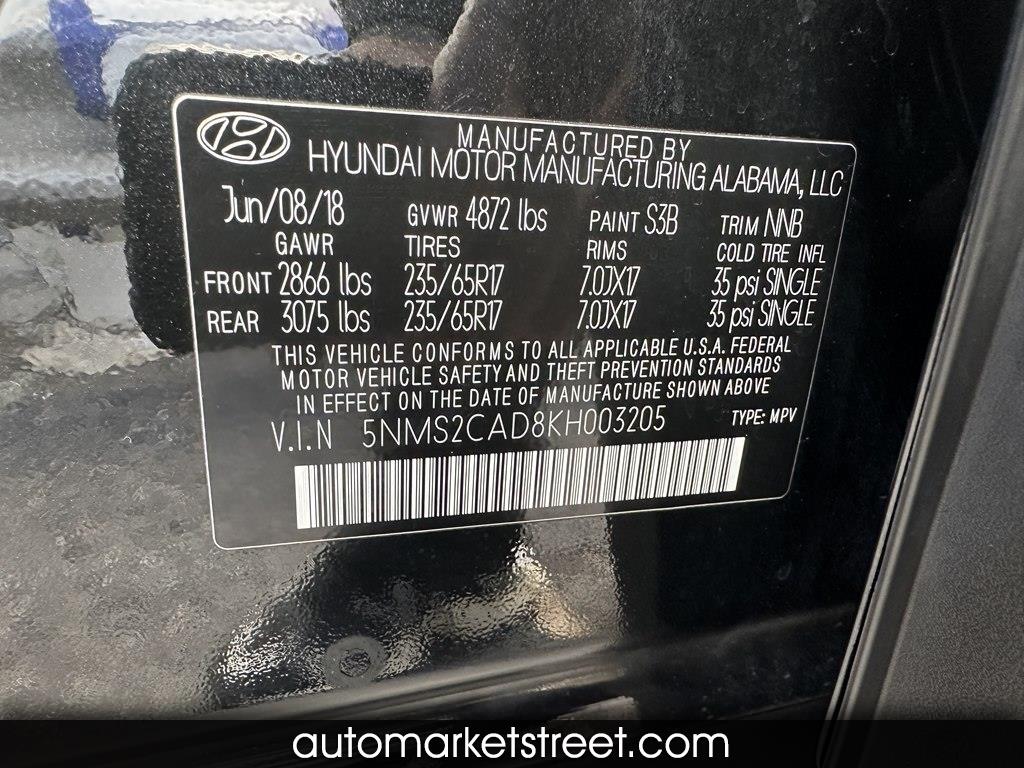 2019 Hyundai Santa Fe SE