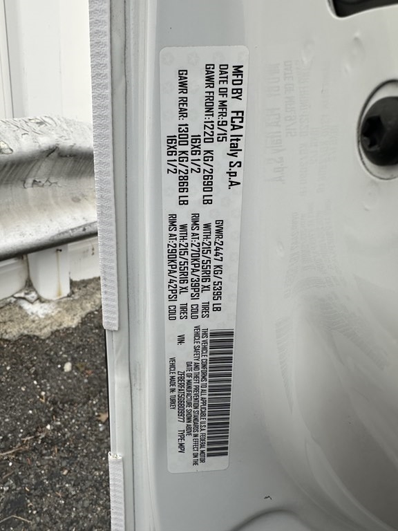 RAM ProMaster City  2016