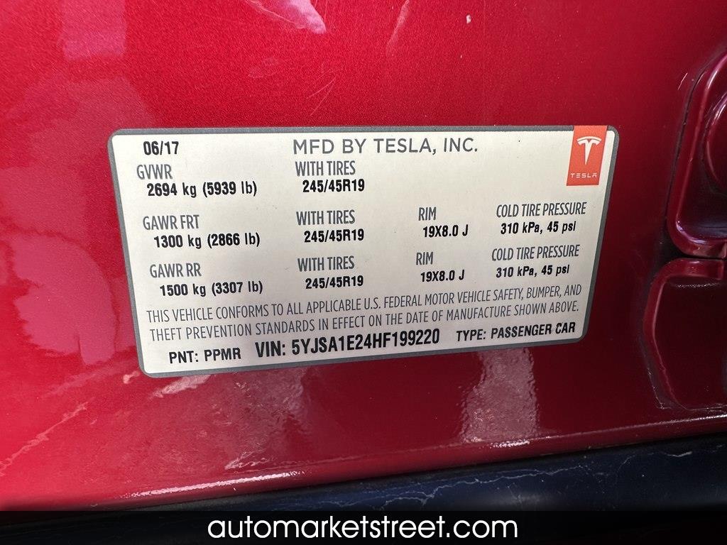 2017 Tesla Model S 100D