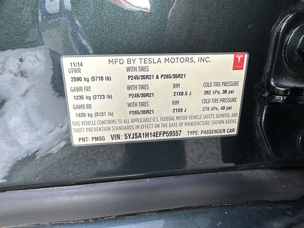 Tesla Model S  2014