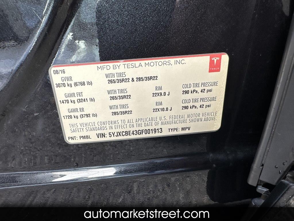 2016 Tesla Model X P90D