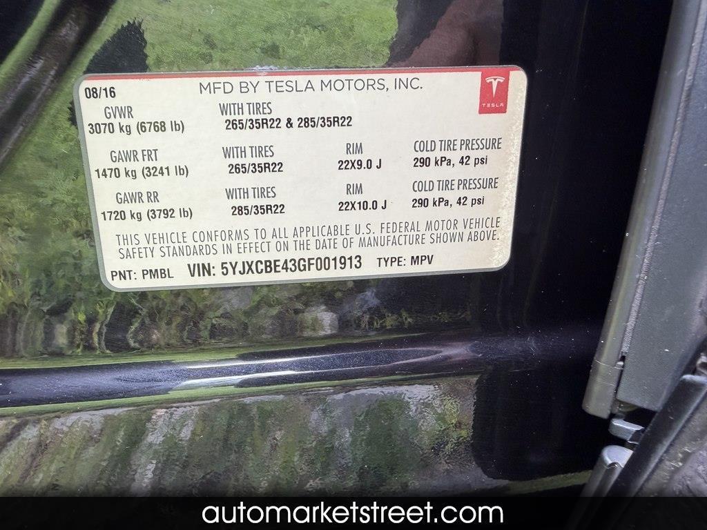 2016 Tesla Model X P90D