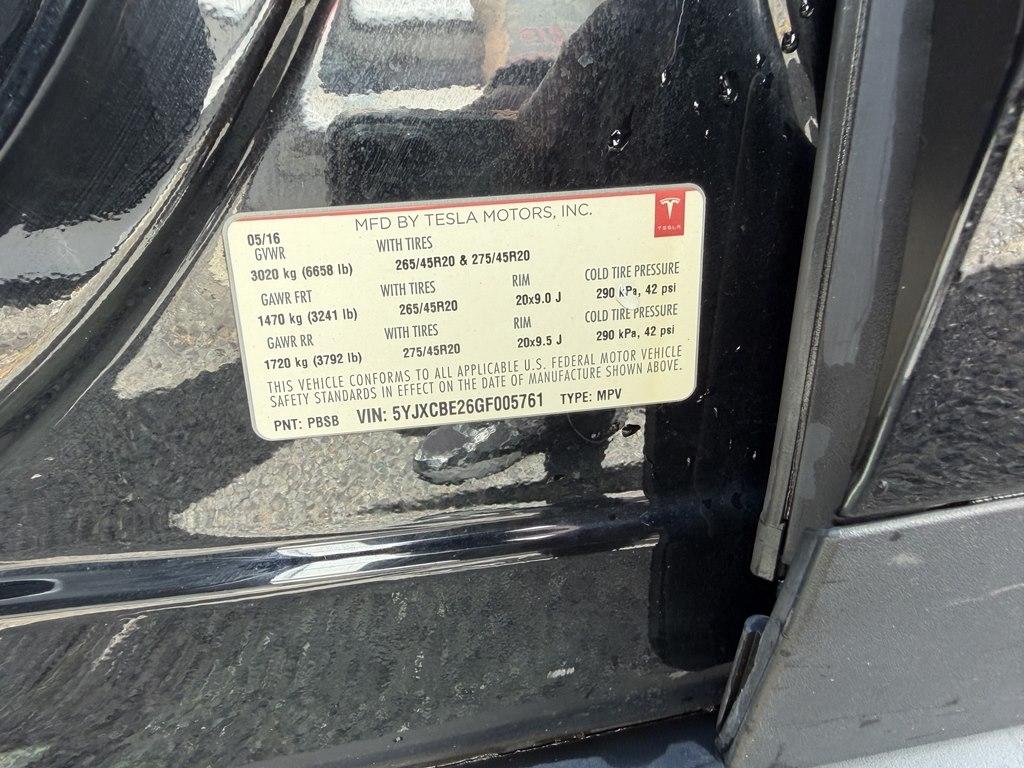 Tesla Model X  2016