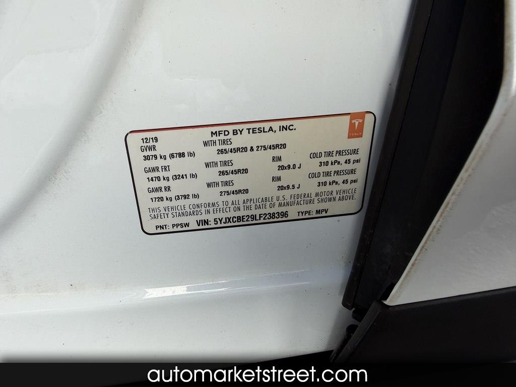 2020 Tesla Model X LONG RANGE