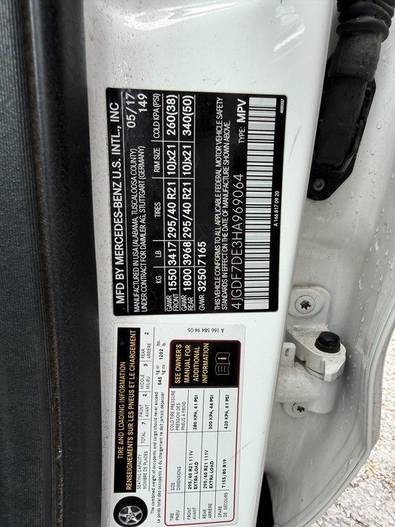 2017 Mercedes-Benz GLS-Class 550 4MATIC