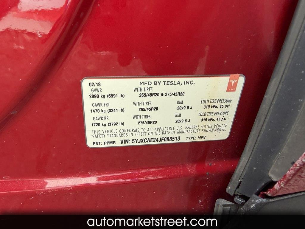 2018 Tesla Model X 75D