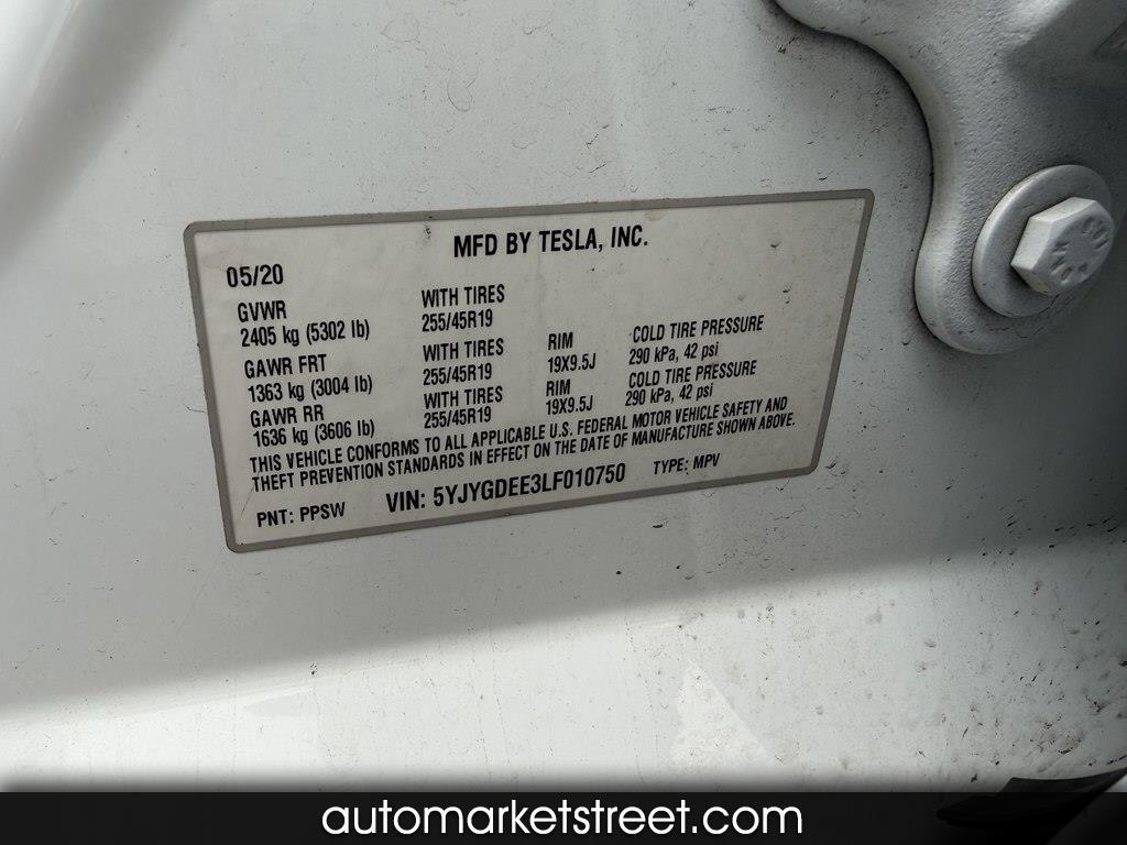 2020 Tesla Model Y LONG RANGE