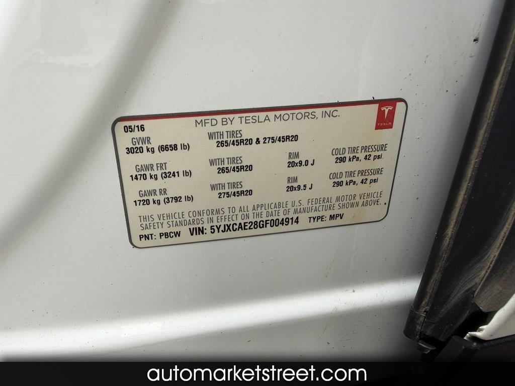 2016 Tesla Model X 90D FREE SUPERCHARGING