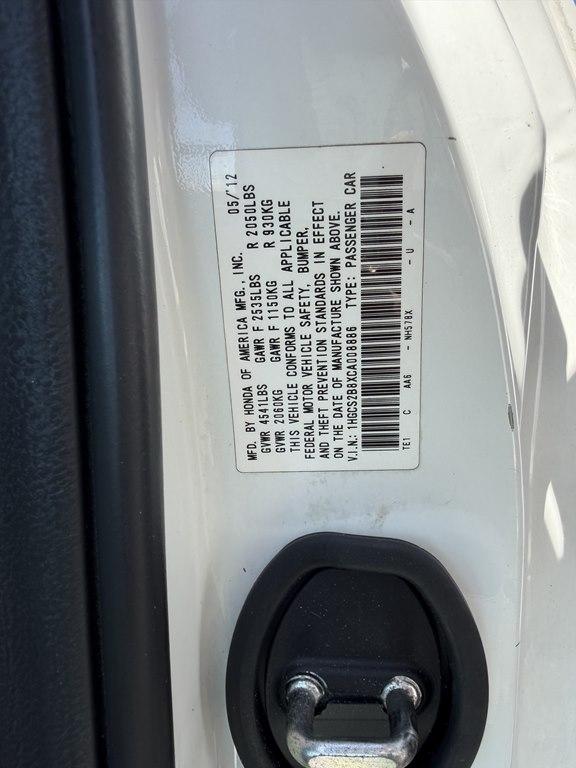 2012 Honda Accord EXL