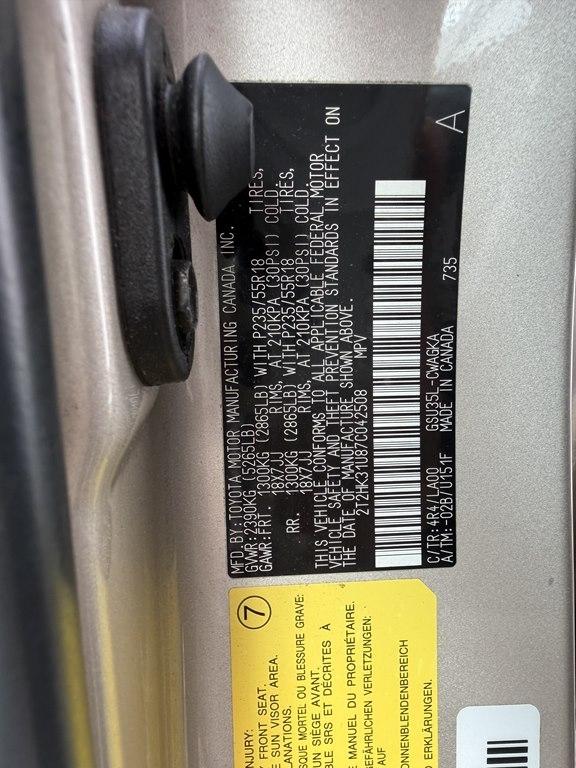 2007 Lexus RX 350 350